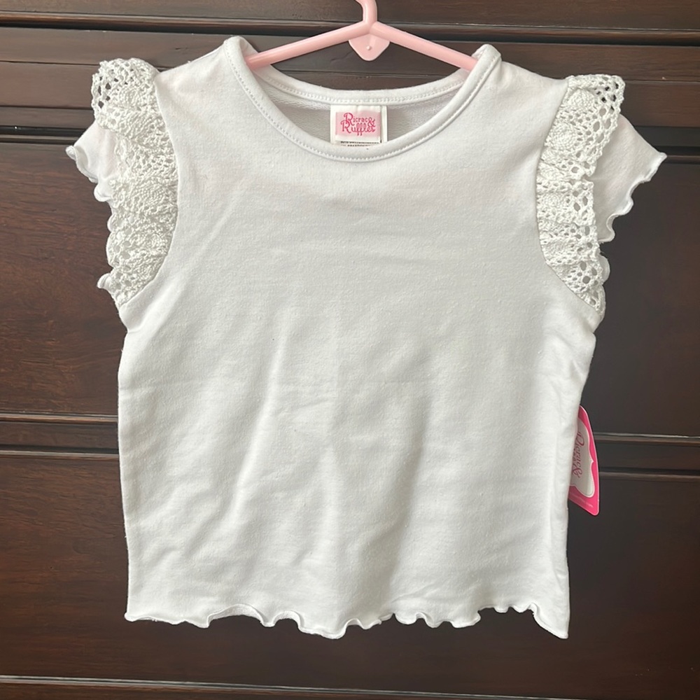 Adorable white top